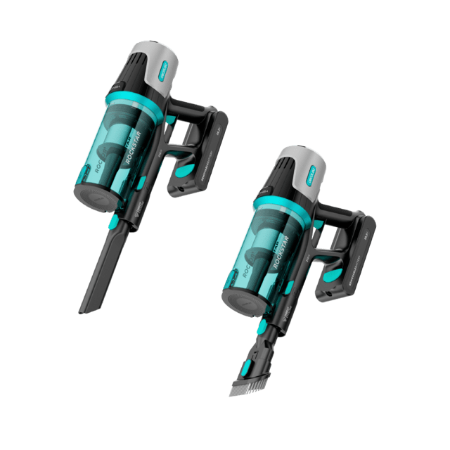Cecotec Conga Rockstar 1500 Horizon Genesis XL Aspirador escoba sin cables con 215W de potencia total. 45 minutos de autonomía en modo ECO. Cepillo mixto y dos modos de succión. Parallel Cyclone System y 600 ml de depósito. A 2025