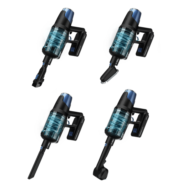 Cecotec Conga Rockstar 8500 Infinity ErgoWet Pet Aspirador escoba sin cables sin bolsa 4 en 1 con potencia 680 W 30 kPa y 100 minutos de autonomía. Cepillo Jaliscazo. Con 250 AW de potencial. Water tank y accesorio especial par Mejor oferta