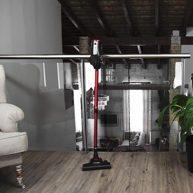 Cecotec ThunderBrush Aspirador Escoba con Cable 2 en 1. Aspirador Vertical y de Mano. Tecnología ciclónica. Filtro HEPA. Eficiencia energética Clase A+. Bajo Consumo de 600 W Aspirador escoba y de mano con cable Rebajas online