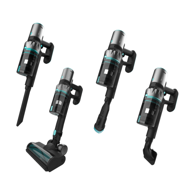 Cecotec Conga Rockstar 2500 Thunder Pet Flex. Aspirador vertical sin cables BLDC con 400 W de potencia total y 120 AW. 65 minutos de autonomía en modo ECO. Cepillo HairLess antienredos. Tubo flexible y cepillo para animales. As Promoción trimestral