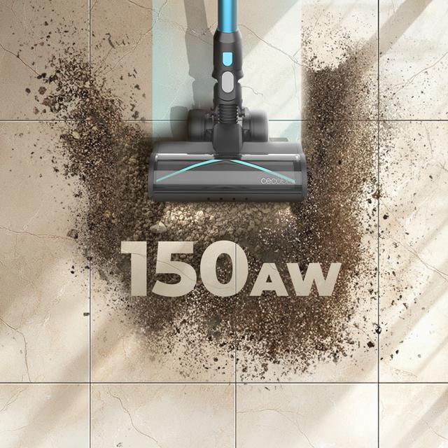 Cecotec Conga Rockstar 3500 Storm Pet Flex. Aspirador escoba sin cables sin bolsa BLDC con 500 W de potencia total y 150 AW. 70 minutos de autonomía en modo ECO. Cepillo HairLess antienredos. Tubo flexible y cepillo para animal Envío internacional gratuito