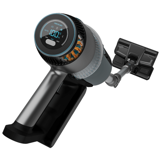 Cecotec Conga Rockstar 9500 Connected Ergowet 3000 IA Aspirador escoba sin cables sin bolsa con Inteligencia Artificial. Potencia de 680 W. Autonomía de 90 minutos. Cepillo Jaliscazo. 26 kPa de succión. Tubo flexible. APP. Amp Precios de Black Friday