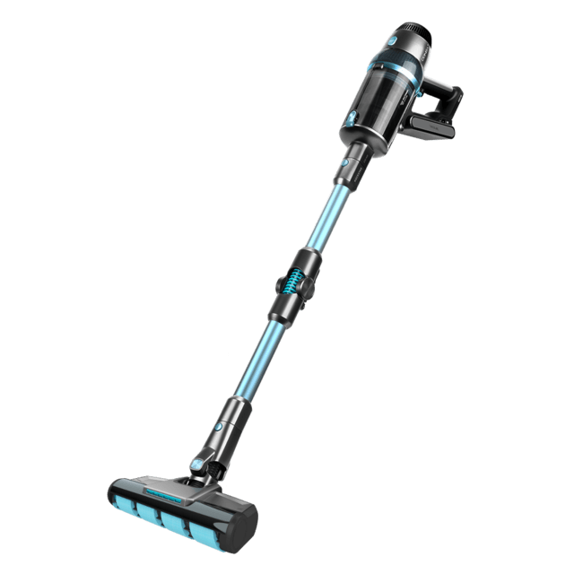 Cecotec Conga RockStar 2500 Titanium ErgoWet Aspirador escoba sin cables sin bolsa. Con cepillo Jaliscazo. 680 W de potencia y 26 kPa. 230 aW. Autonomía de 90 minutos. 4 modos de funcionamiento. Pantalla digital. Sistema Ergowe Última moda