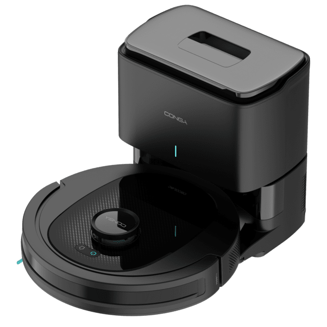 Cecotec Conga 8490 Supreme Power Home Robot aspirador con tecnología de navegación láser. Base de autovaciado 2 5 L de capacidad. Limpieza 4 en 1: barre aspira friega y pasa la mopa. Hasta 170 minutos de autonomía. Incluye 2 Venta caliente