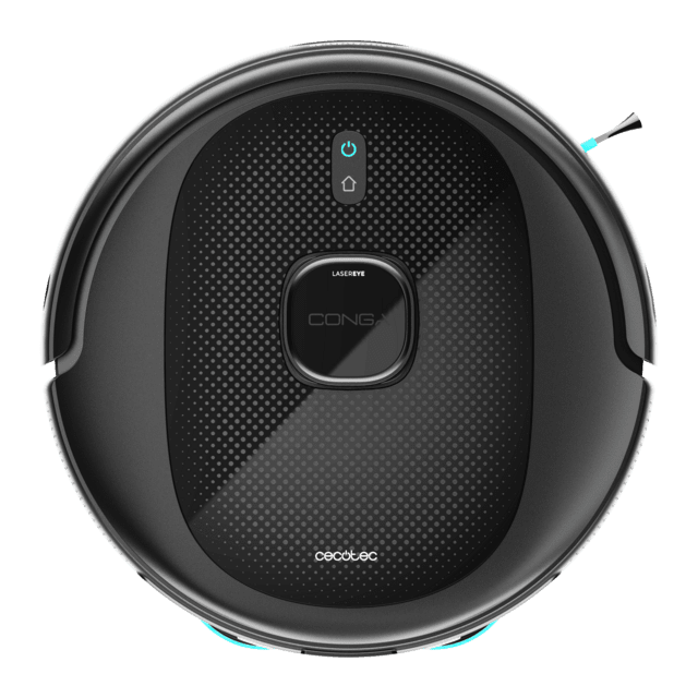 Cecotec Conga 9990 AI Spin Evolution Power Home Robot aspirador con navegación láser y base de autovaciado de polvo. Inteligencia artificial evita objetos. 4 en 1: barre aspira friega y pasa las mopas. Máximo 240 minutos de a Gran oferta