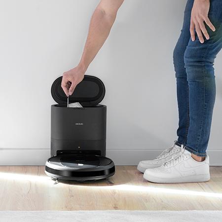 Cecotec Serie 2290 Base de autovaciado Conga Home 2000. Compatible con Conga 2290 Vaciado Automático del Robot Limpieza Higiénica Detección de Bolsa Automática Capacidad 2 litrosBase de autovaciado Precios de Black Friday