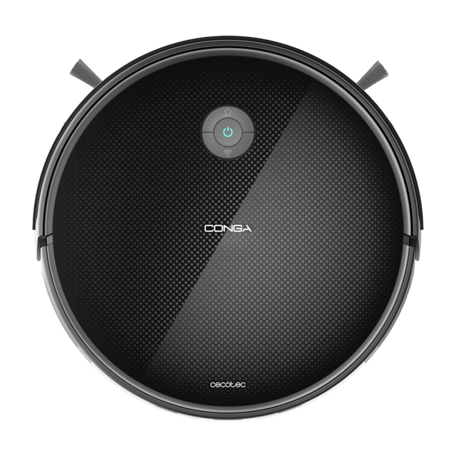 Cecotec Conga 2499 Ultra Home Titanium Robot aspirador con base de autovaciado. Cuenta con tecnología giroscópica limpieza ordenada de la totalidad de la superficie recorrida. Friega aspira y barre a la vez. Potencia de succi Oferta exclusiva