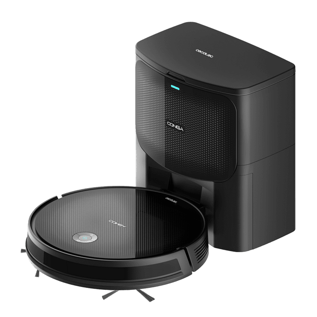 Cecotec Conga 2299 Ultra Home X-Treme T con base de autovaciado. Cuenta con tecnología giroscópica limpieza ordenada de la totalidad de la superficie recorrida. Friega aspira y barre a la vez. 2100 Pa. APP de CECOTEC. Cepillo Ofertas especiales