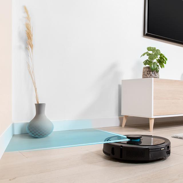Cecotec Conga 7490 Immortal X-Treme Robot aspirador con tecnología de navegación láser. Limpieza 4 en 1: barre aspira friega y pasa la mopa. Potencia de succión de 2600 Pa. 120 minutos de autonomía. Cepillo central multifun Rebajas de fin de temporada