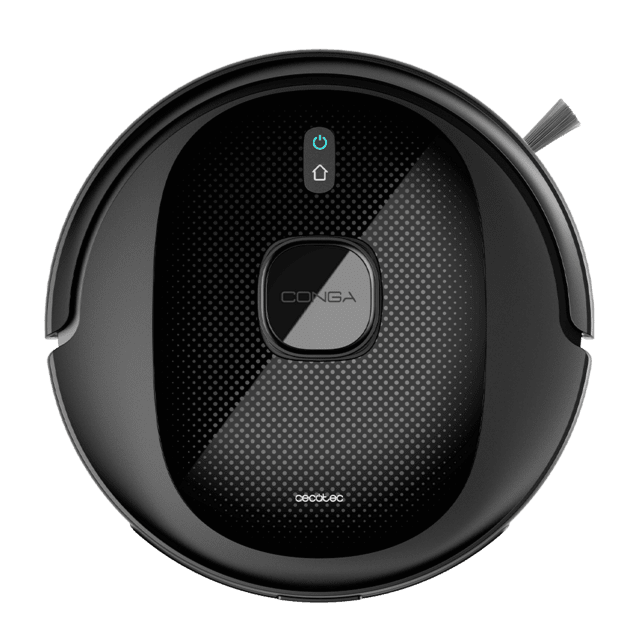 Cecotec Conga 8290 Immortal Ultra Power Genesis Robot aspirador con navegación láser.4 en 1: barre aspira friega y pasa la mopa. 7000 Pa. 280 minutos de autonomía. Mopa de fregado. 1 cepillo lateral. 3 niveles de potencia de Devoluciones gratuitas