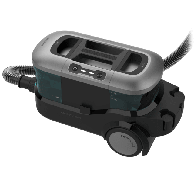 Cecotec Conga CarpetClean 10000 EasyHome Aspirador de tapicerías de trineo CarpetClean multiusos. Potencia de 800 W. Depósito de agua limpia y de agua sucia. Multisuperficie. Fácil transporte. Kit de accesorios. Aspirador de Rebajas top