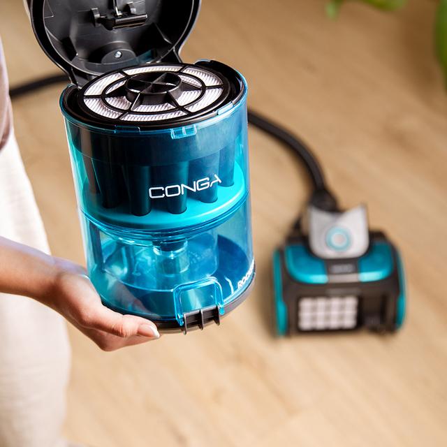 Cecotec Conga Rockstar Multicyclonic XL PowerStyle Aspirador de trineo de 900 W de potencia máxima. Multiciclónico sin bolsas. Regulador de potencia. Máxima capacidad del depósito de hasta 3 3 L con doble filtro HEPA y tubo Descuentos del mes