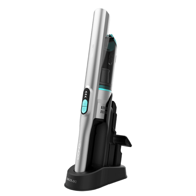 Cecotec Conga Rockstar Micro Essential Aspirador de mano ultraligero con motor Digital Brushless de 90 W y 13 kPa de poder de succión. Autonomía de hasta 40 minutos. Dos modos de potencia. Con accesorio 2en1 accesorio de tapic Venta caliente