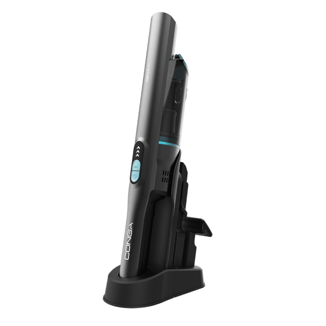 Cecotec Conga Rockstar Micro+ Turbo Aspirador de mano ultraligero con motor Digital Brushless de 210 W y 20 kPa de poder de succión. Autonomía de hasta 40 minutos. Dos modos de potencia. Con accesorio 2en1 accesorio de tapicer En oferta
