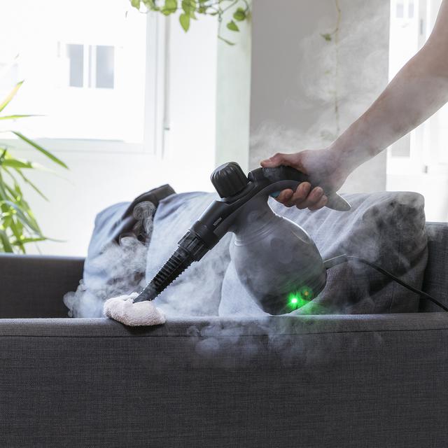 Cecotec HydroSteam 1030 Active. Vaporeta de Mano con Potencia máxima 1000W Depósito de 350 ml 3 Bares de presión 30 g/min caudal de Vapor Vaporeta de mano / Limpiador a vapor Descuento