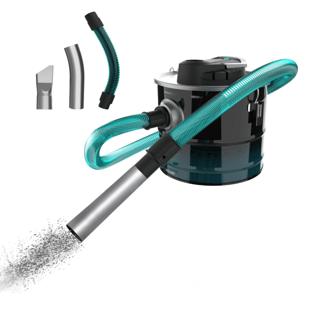 Cecotec Conga Ash 3000 Home Aspirador de cenizas y de pellets conga Ash 3000 Home con una capacidad de 15L y una potencia de 1000 W Aspirador de cenizas Superdescuento