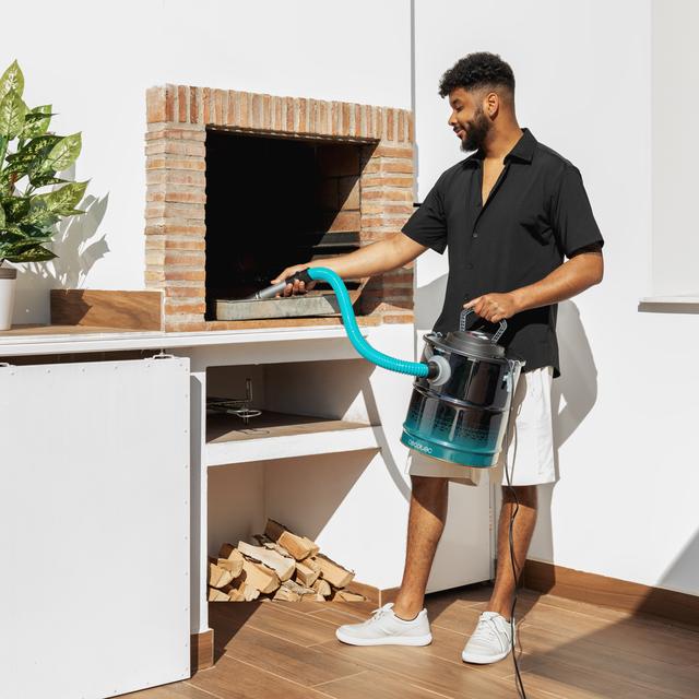 Cecotec Conga Ash 4000 Home Aspirador de cenizas y de pellets Conga Ash 4000 Home con una capacidad de 20 L y potencia de 1200 W Aspirador de cenizas  Grandes descuentos