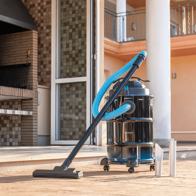Cecotec Conga Ash 6000 EasyGo Home XL Aspirador de cenizas y de pelets Conga Ash 6000 Easy Go Home XL de 30L 1500 W de potencia y sencillo transporte gracias a sus ruedas y su asa de transporte Aspirador de cenizas Liquidación