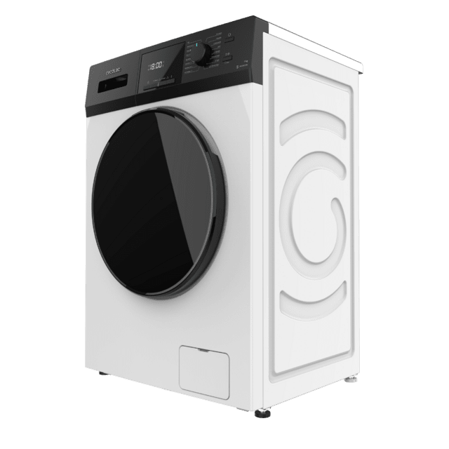 Cecotec Bolero Dresscode 7410 Inverter A Lavadora de carga frontal de 7 kg de capacidad y 1200 rpm Clase A-10% 16 programas Motor Inverter Plus SteamMax Drum Clean Allergy Care Diamond Care Delay Start Stop&Go programa ECO y Kid Ahorra y exporta