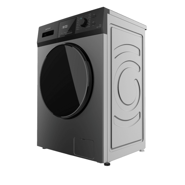 Cecotec Bolero DressCode 10410 Inverter Steel A Lavadora de carga frontal steel de 10 kg de capacidad y 1400 rpm Clase A-10% 16 programas Motor Inverter Plus SteamMax Drum Clean Allergy Care Diamond Care Delay Start Stop&Go prog Libre de impuestos