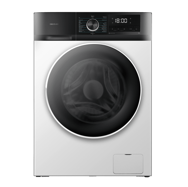 Cecotec Bolero DressCode 10500 Inverter A Lavadora de 10 Kg blanca 1400 rpm Motor Inverter Plus SteamMax Drum Clean Allergy Care Pearl Drum Delay Start Stop&Go display LED y acabados cromados programa ECO y KidLock Lavadora de 1 Rebajas de fin de temporada