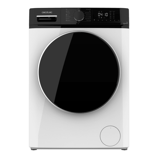 Cecotec Bolero DressCode 10610 Inverter A Lavadora de carga frontal blanca de 10 Kg de capacidad 1400 RPM Clase A Steam Max Motor inverter plus 15 programas OnSmart Fuzzy Logic Smooth Wash Stop&Go Goma antibacteriana y Drum Clea Precio ultrabajo