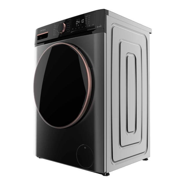 Cecotec Bolero DressCode 10610 Inverter Steel A Lavadora de carga frontal steel de 10 Kg de capacidad 1400 RPM Clase A Steam Max Motor inverter plus 15 programas OnSmart Fuzzy Logic Smooth Wash Stop&Go Goma antibacteriana y Drum 2025
