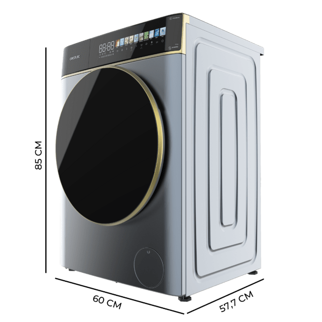 Cecotec Bolero DressCode 10900 Autodose Inverter FullColor Ice Blue A Lavadora Autodosis de carga frontal ice blue de 10 kg de capacidad y 1400 rpm Pantalla FullColor 10 3" 11 programas Motor Inverter Plus SteamMax Clase A Sanit Outlet online