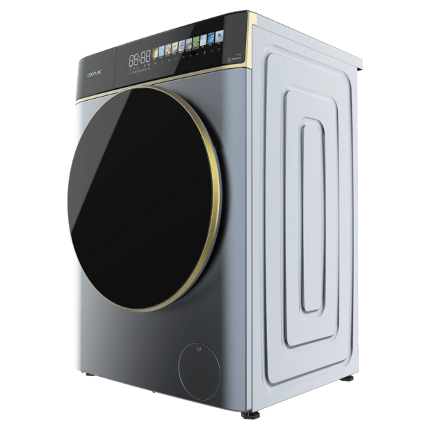 Cecotec Bolero DressCode 10900 Inverter FullColor Ice Blue A Lavadora de carga frontal ice blue de 10 kg de capacidad y 1400 rpm Pantalla FullColor 10 3" 11 programas Motor Inverter Plus SteamMax Clase A Sanitize OnSmart Fuzzy L Rebajas