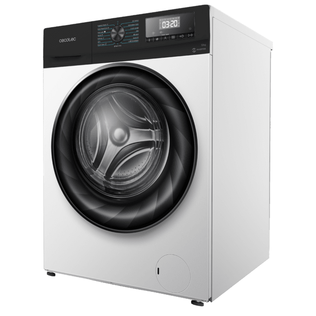 Cecotec Bolero DressCode 120700 Inverter A Lavadora con capacidad de 12 Kg 1400 rpm 15 programas Clase A Motor inverter plus con vapor SteamMax y tecnología Jet Wash. Lavadora 12 kg Gran oferta