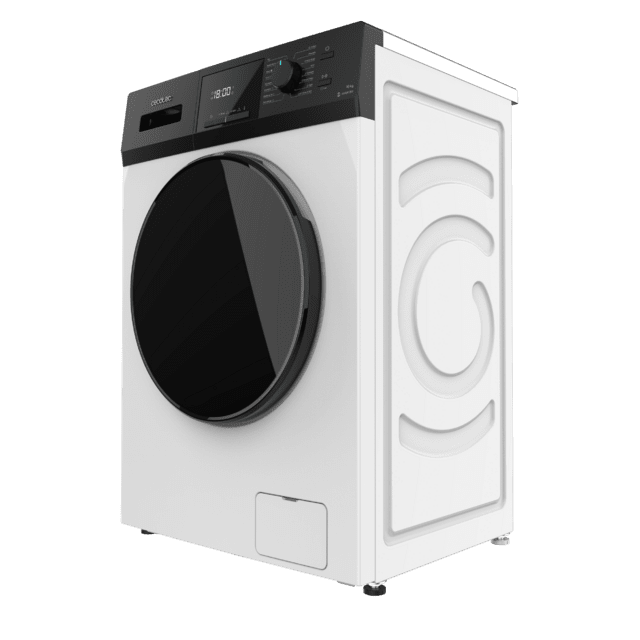 Cecotec Bolero Dresscode 12410 Inverter Lavadora de carga frontal de 12 kg de capacidad y 1400 rpm Clase A 16 programas Motor Inverter Plus SteamMax Drum Clean y Allergy Care. Lavadora de 12 kg Rebajas baratas