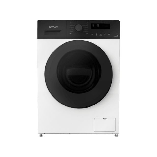 Cecotec Lavadora de 6 kg de capacidad y 1000 rpm 12 programas Clase A Motor Inverter Plus Steam Max Drum Clean Delay Start y Child Lock. Lavadora de 6 kg Tienda