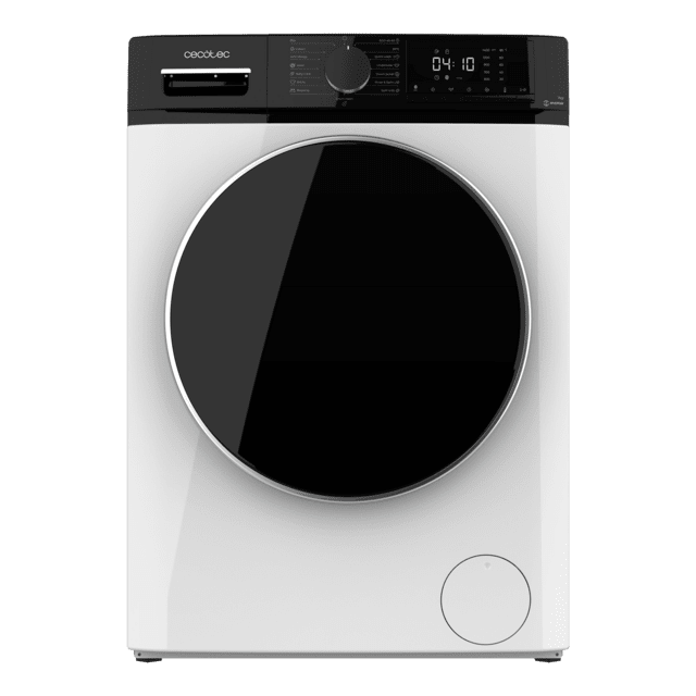 Cecotec Bolero DressCode 7610 Inverter A Lavadora de carga frontal blanca de 7 Kg de capacidad 1400 RPM Clase A Steam Max Motor inverter plus 15 programas OnSmart Fuzzy Logic Smooth Wash Stop&Go Goma antibacteriana y Drum Clean. Últimos 3 días