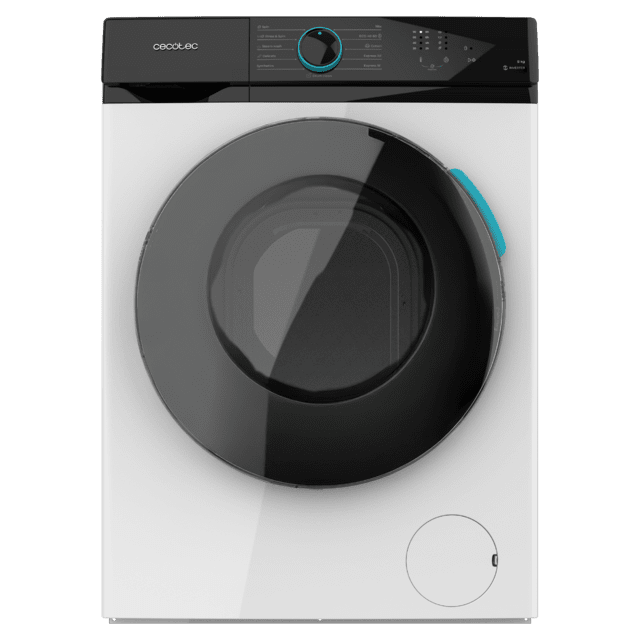 Cecotec Bolero DressCode 8110 Inverter Lavadora de 8 kg de capacidad y 1200 rpm 11 programas Clase A Motor Inverter Plus Steam Max Drum Clean Programa rápido 15' Delay Start y KidLock. Lavadora Últimos 2 días