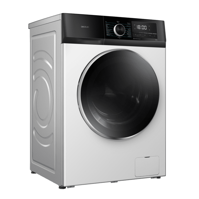 Cecotec Bolero DressCode 8500 Inverter A Lavadora de carga frontal de 8 Kg blanca 16 programas 1400 rpm Motor Inverter Plus SteamMax Drum Clean Allergy Care Pearl Drum Delay Start Stop&Go display LED y acabados cromados programa Oferta especial de fábrica