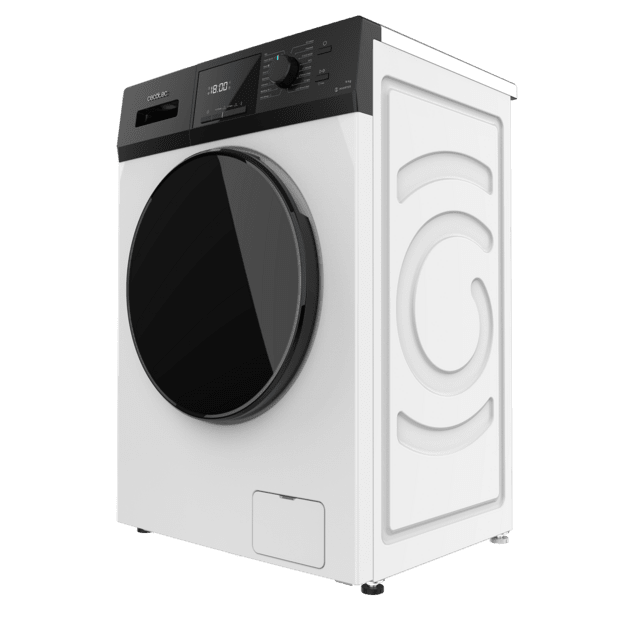 Cecotec Bolero Dresscode 9410 Inverter A Lavadora de carga frontal de 9 kg de capacidad y 1400 rpm Clase A-10% 16 programas Motor Inverter Plus SteamMax Drum Clean Allergy Care Diamond Care Delay Start Stop&Go programa ECO y Kid Precios de Black Friday