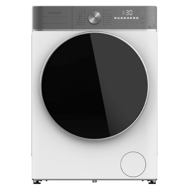 Cecotec Bolero DressCode 9800 Inverter A Lavadora de carga frontal de 9 kg de capacidad y 1400 rpm 16 programas Motor Inverter Plus SteamMax Carga automática y Display táctil XXL. Clase A. Lavadora de carga frontal de 9 kg Última moda