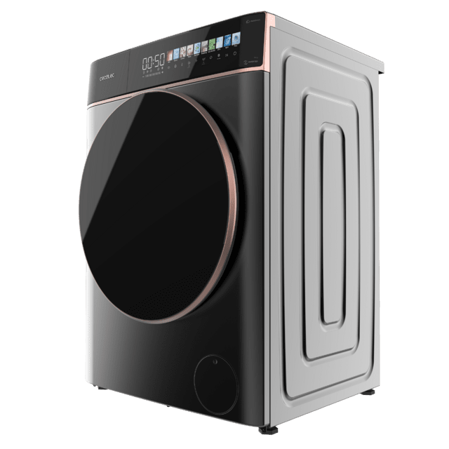Cecotec Bolero DressCode 9900 Autodose Inverter FullColor Steel A Lavadora Autodosis de carga frontal steel de 9 kg de capacidad y 1400 rpm Pantalla FullColor 10 3" 11 programas Motor Inverter Plus SteamMax Clase A Sanitize OnSm Ofertas especiales