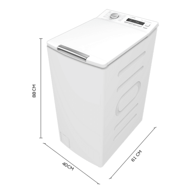 Cecotec Bolero DressCode Top Max 80 Inverter A Lavadora de 8 kg de capacidad Carga Superior 1300 rpm programables 16 programas Clase A Motor Inverter Plus Steam Max DrumClean Delay Start Aclarado Extra My Fav.  Lavadora de 8 kg 2025