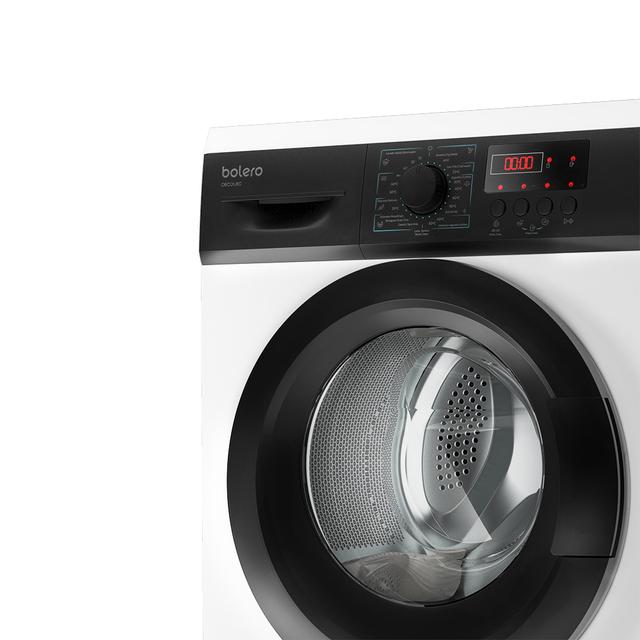 Cecotec Bolero DressCode 7000 M. Lavadora 7 Kg Carga Frontal 1400 rpm 1950 W 8 Programas Aclarado Extra DelayStart Panel de Control con Display LED Bloqueo para niños Lavadora Ofertas