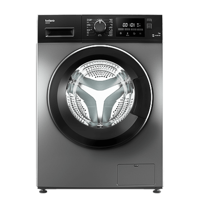 Cecotec Bolero DressCode 7200 Inverter Steel. Lavadora 7 Kg Carga Frontal 1400 rpm 2000 W Motor Inverter Plus 16 Programas Esterilización MyFav DelayStart Lavadora