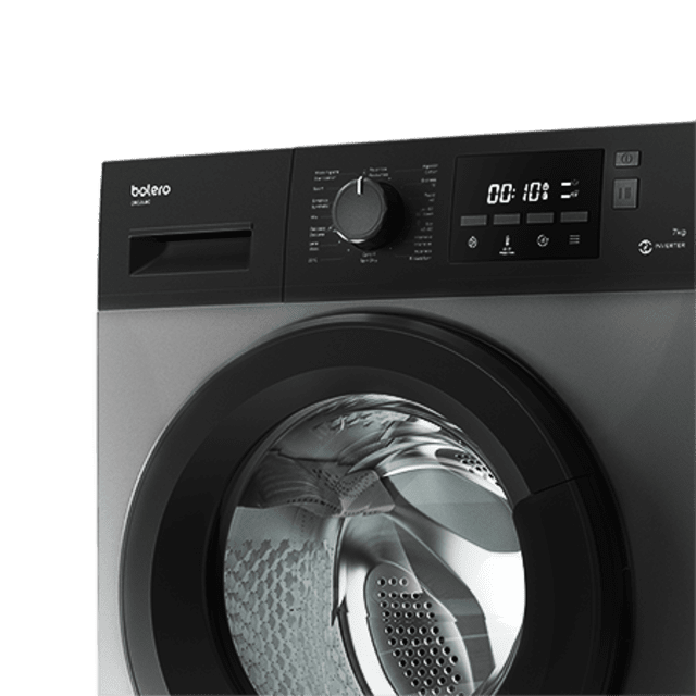 Cecotec Bolero DressCode 7200 Inverter Steel. Lavadora 7 Kg Carga Frontal 1400 rpm 2000 W Motor Inverter Plus 16 Programas Esterilización MyFav DelayStart Lavadora En oferta