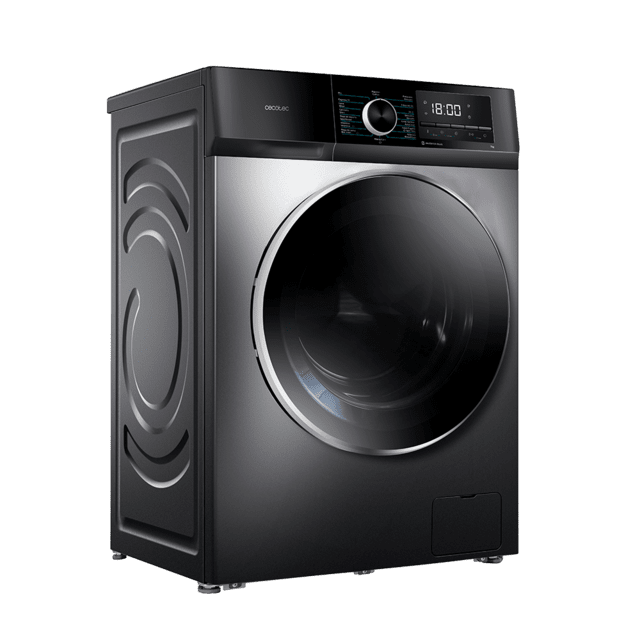 Cecotec Bolero DressCode 7500 Inverter Steel A Lavadora de 7 kg de capacidad steel y 1400 rpm motor inverter plus 16 programas Clase A-10% 16 programas Motor Inverter Plus SteamMax Drum Clean Allergy Care Pearl Drum Delay Start Rebajas de fábrica