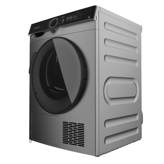 Cecotec Bolero Dresscode Dry 10500 Inverter Steel Secadora bomba de calor con capacidad de 10kg clase A+++ Motor Inverter Plus certificación Woolmark 14 programas y funciones UV Care y Planchado Fácil Secadora Rebajas online