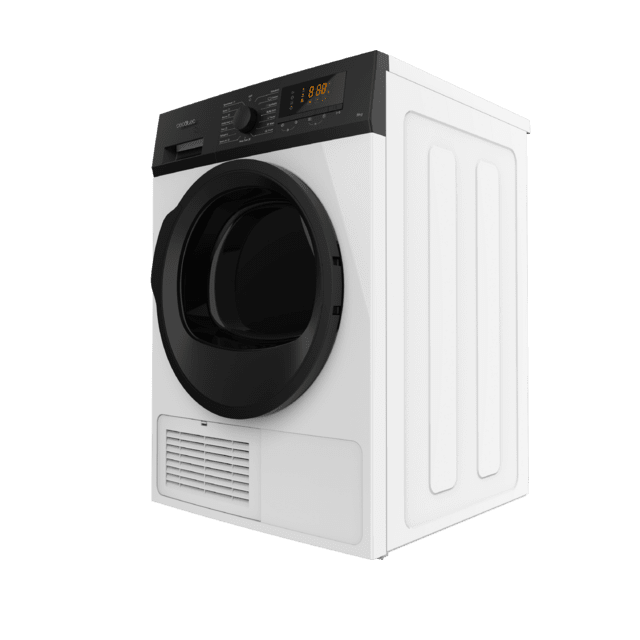 Cecotec Bolero DressCode Dry 8200C B Secadora de Condensación con 8Kg de carga Clase B 15 Programas Secado Automático Planchado fácil Stop&Go KidLock Función antiarrugas Función Silence Giro Bidireccional Luz interior y Tam Rebajas top