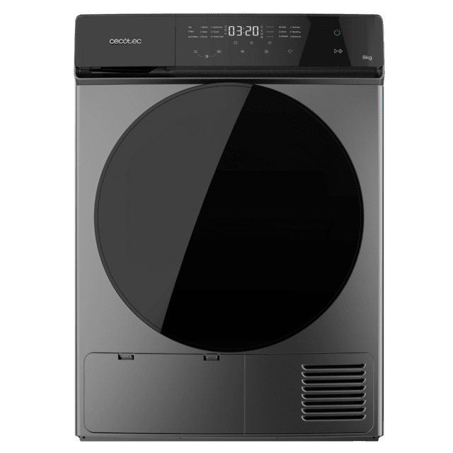 Cecotec Bolero DressCode Dry 8400 Steel A+++ Secadora Bomba de calor steel de 8 kg Clase A+++ Motor Inverter Plus Full Touch Plancha Fácil 15 prgramas y Tambor de acero inoxidable. Secadora COMPRAR AHORA