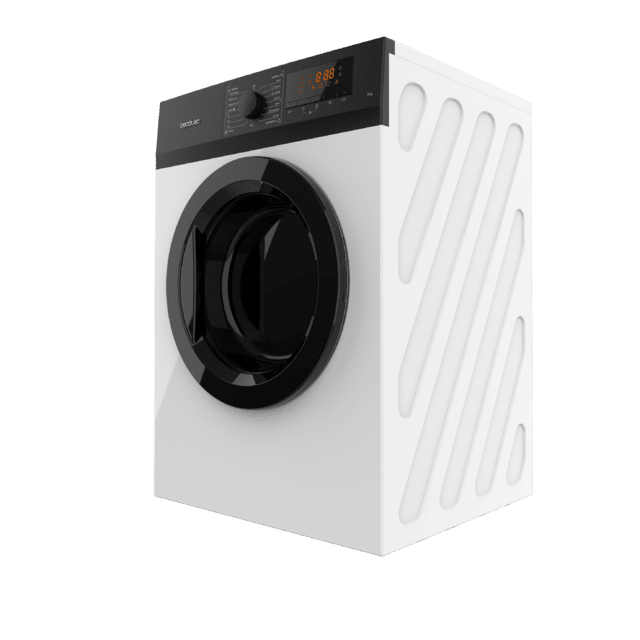 Cecotec Bolero DressCode Dry 7200V Max Secadora de Evacuación con 7Kg de carga Clase C 15 Programas Secado Automático Planchado fácil Stop&Go KidLock Función antiarrugas Función Silence Giro Bidireccional Luz interior y Tam Solo queda un día