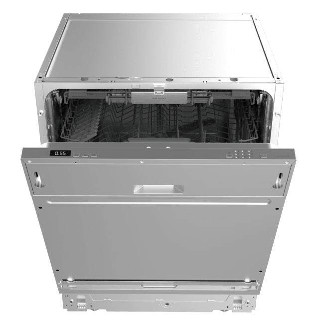 Cecotec Bolero Aguazero 6500 Full-BI C Lavavajillas Bolero integrable de 60cm 15 cubiertos tercera bandeja 6 programas con Dual Zone Wash O2 Dry Motor Inverter Plus y comienzo diferido.  Lavavajillas  Venta caliente