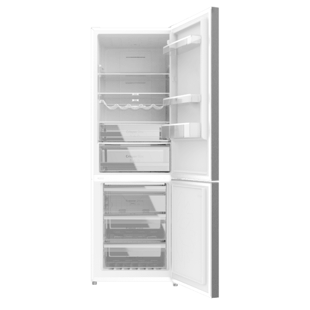 Cecotec Bolero CoolMarket Combi 322 WD Inox D Frigorífico Combi Inox con dispensador de agua 322 litros de capacidad 185 cm de alto y 60 cm de ancho motor inverter plus y clase D. Con sistema Multi Air flow Total No Frost y 2 c Envío gratis
