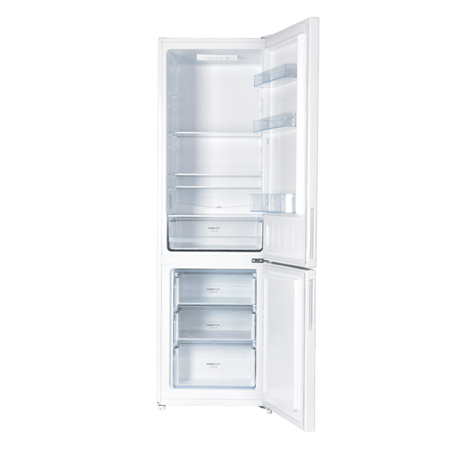 Cecotec Bolero CoolMarket Combi 262 White E Frigorífico Combi estático blanco Defrost con 262 litros de capacidad clase E LED interior bandejas interiores de cristal y control electrónico. Frigorífico combi con nevera y cong En oferta